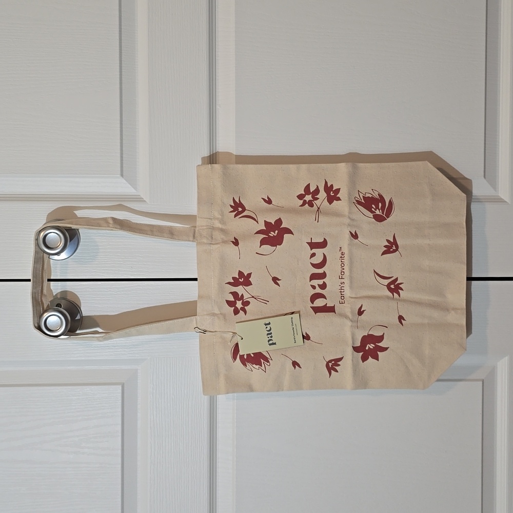 Pact - Floral Canvas Tote